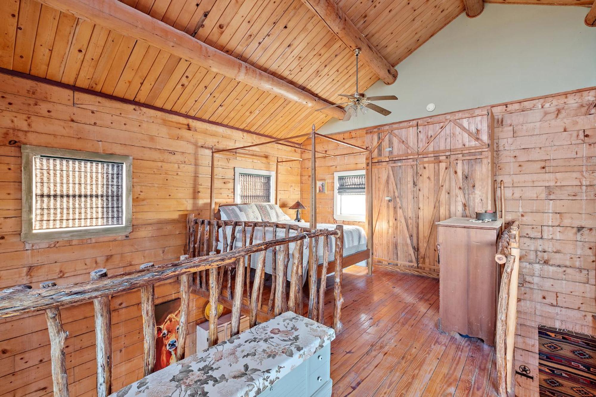 Mighty Oak Log Cabin フレデリックスバーグ エクステリア 写真