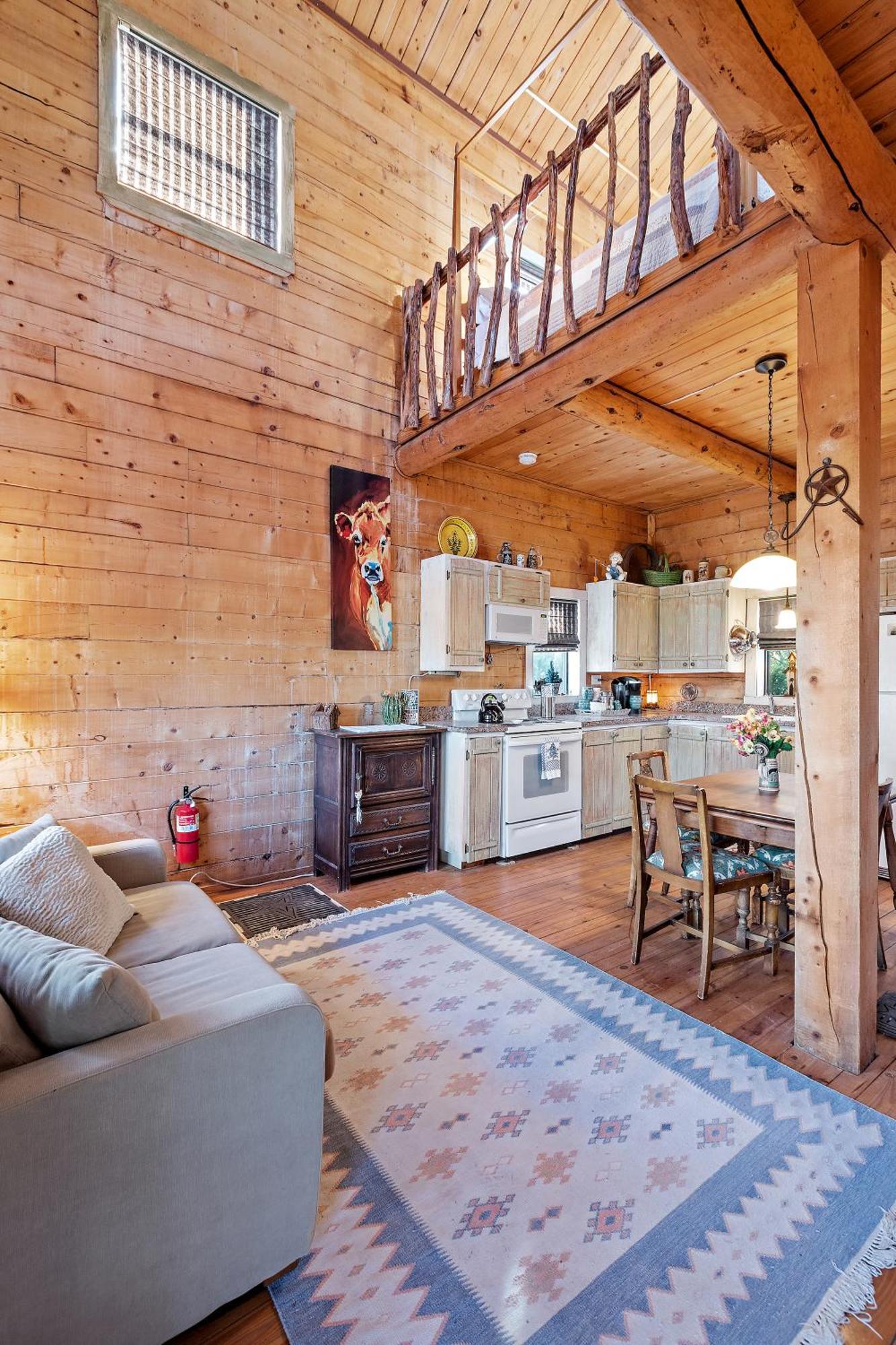 Mighty Oak Log Cabin フレデリックスバーグ エクステリア 写真