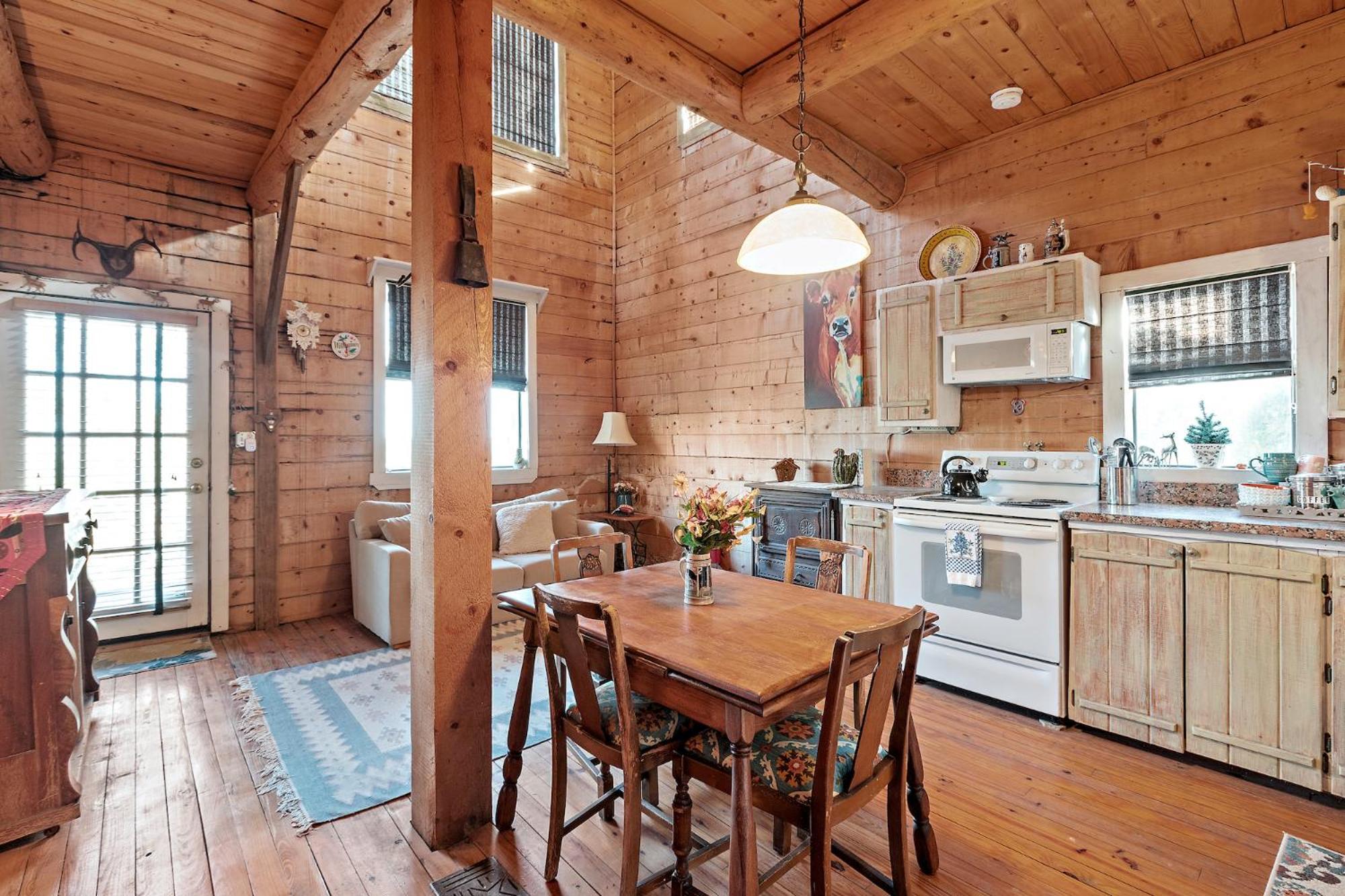 Mighty Oak Log Cabin フレデリックスバーグ エクステリア 写真