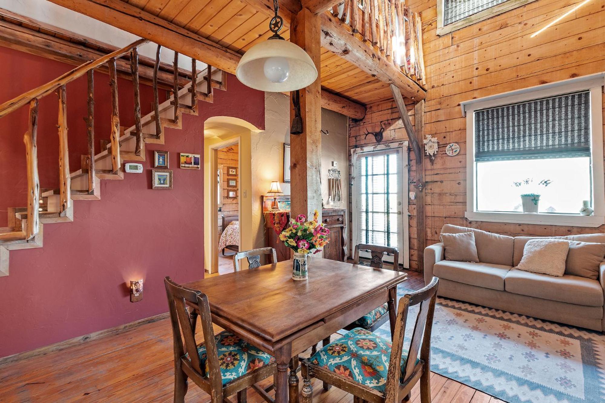 Mighty Oak Log Cabin フレデリックスバーグ エクステリア 写真