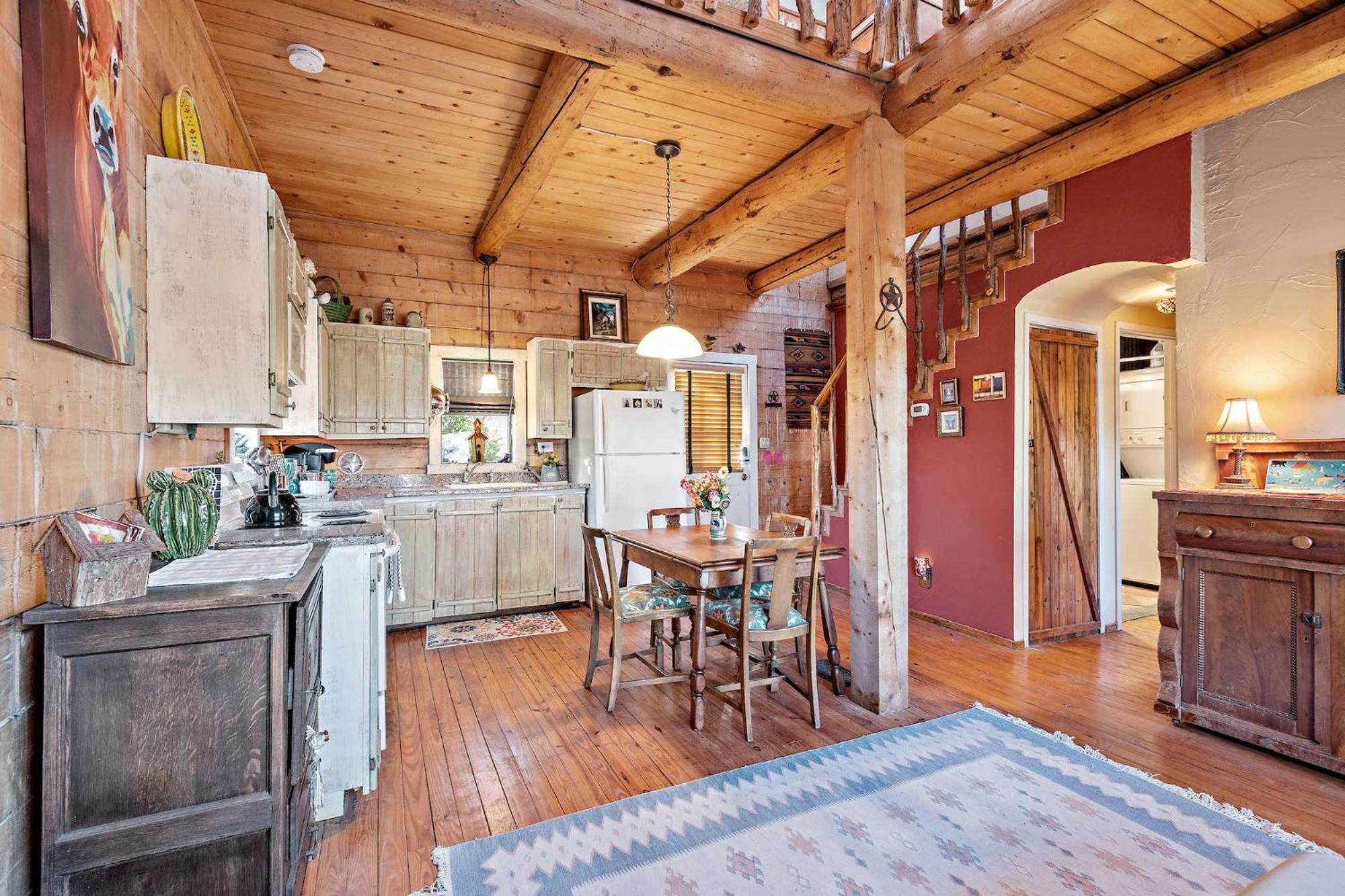 Mighty Oak Log Cabin フレデリックスバーグ エクステリア 写真