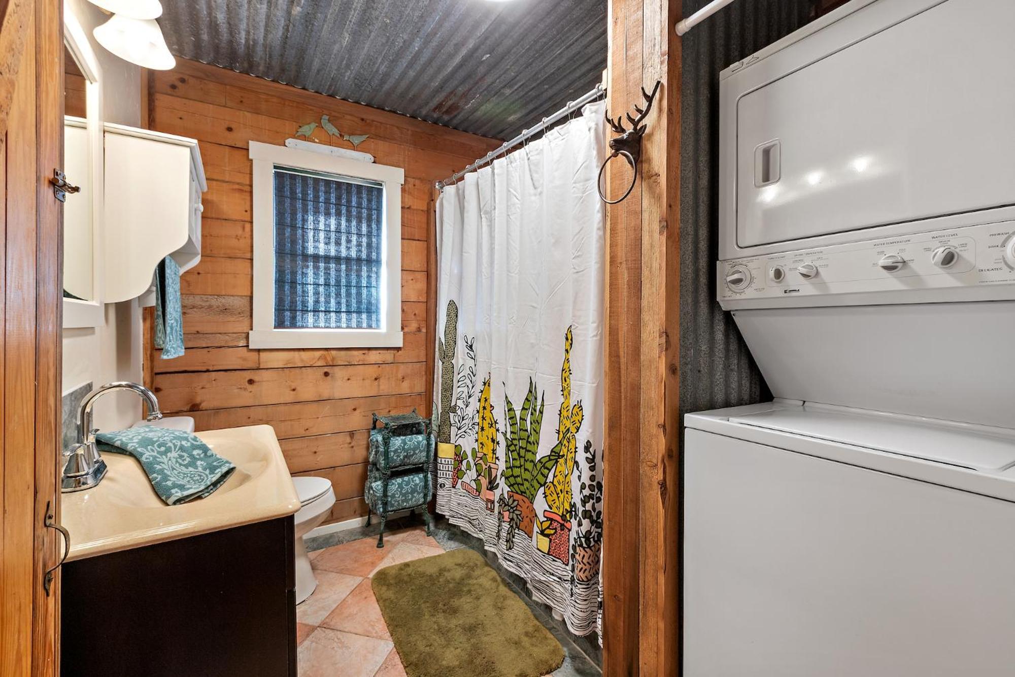 Mighty Oak Log Cabin フレデリックスバーグ エクステリア 写真