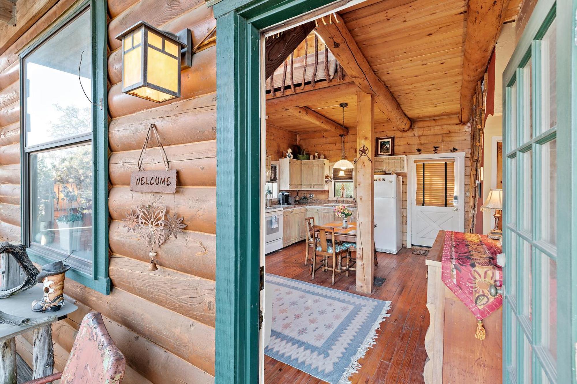 Mighty Oak Log Cabin フレデリックスバーグ エクステリア 写真