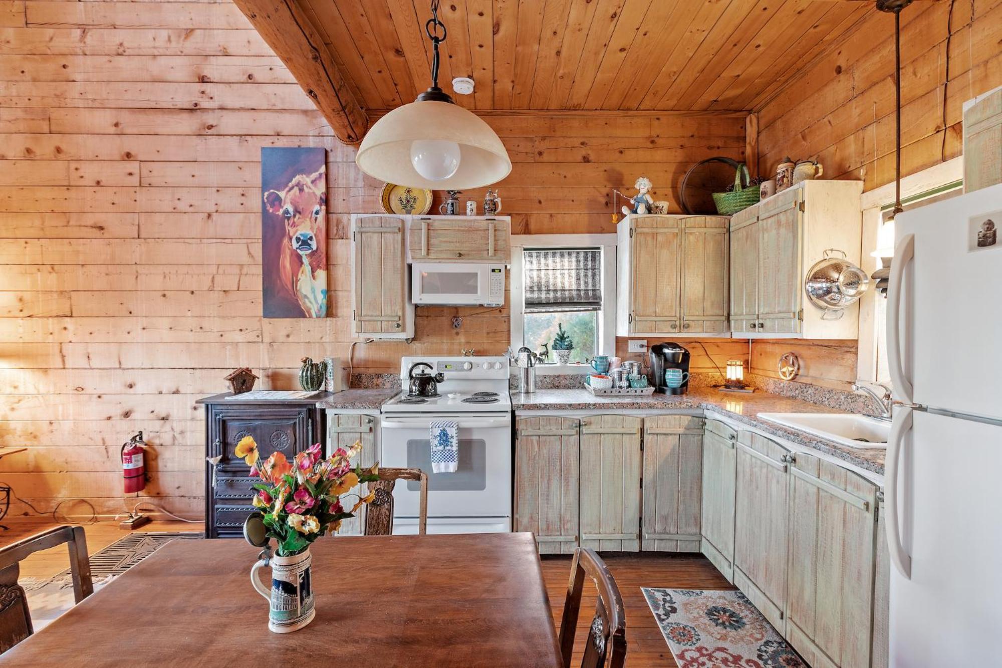 Mighty Oak Log Cabin フレデリックスバーグ エクステリア 写真